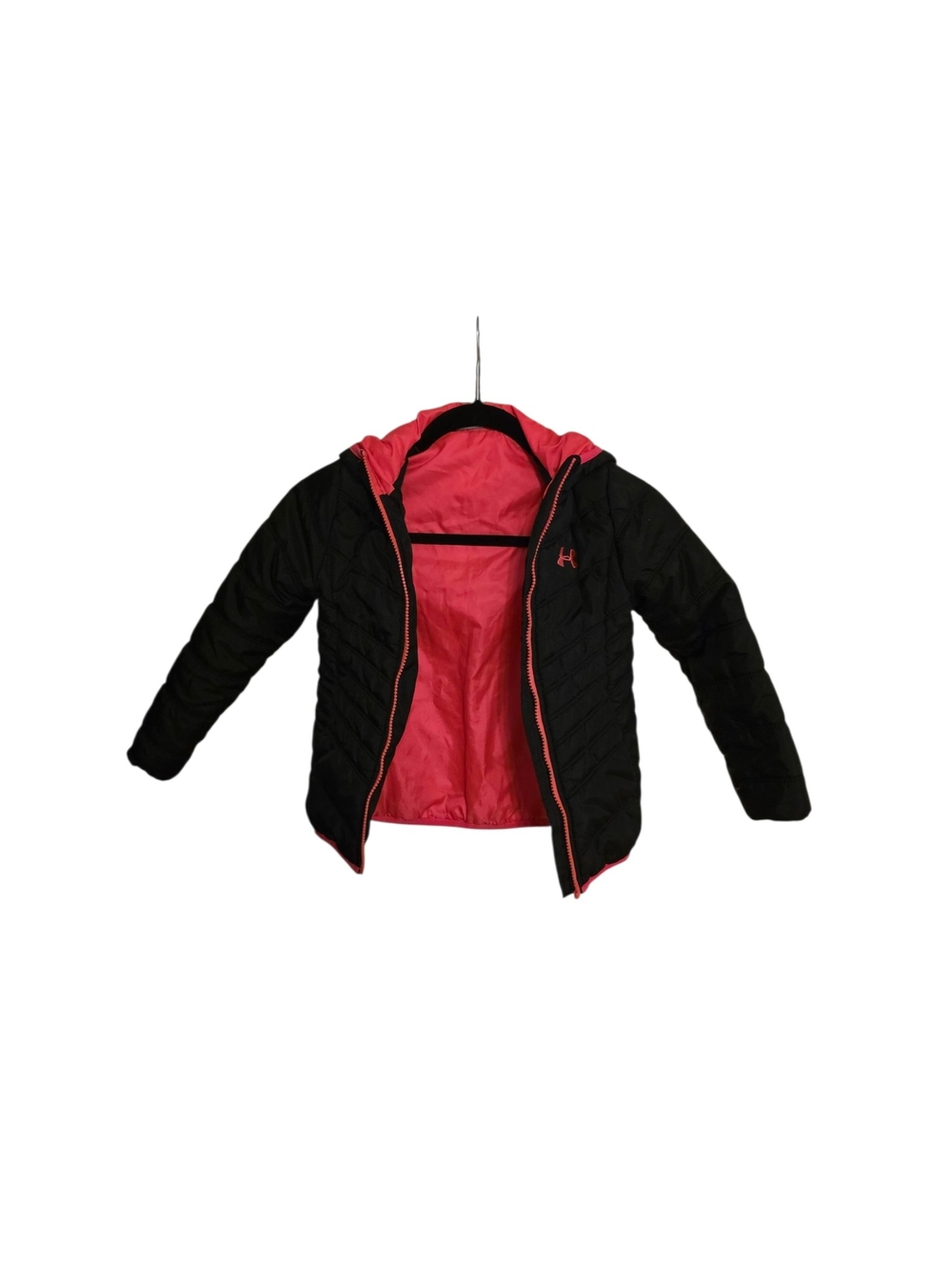 Under Armour Girls Toddler Puffer Jacket – Size 6T (Flawed Zipper) - Picture 3 of 6